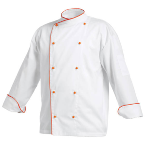 Chef's White-Orange Jacket