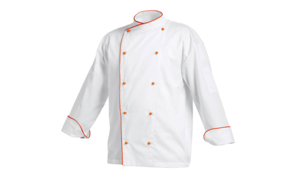 Chef's White-Orange Jacket