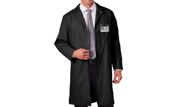 Mens-Black Frock Coat