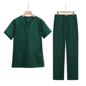 Green Scrub Suit
