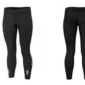 Black Slim-fit Sports Trouser