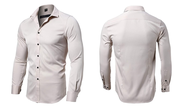 Cream Office Shirt
