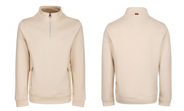 Beige Sports Jumper