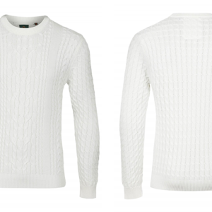 White Sports Jumper