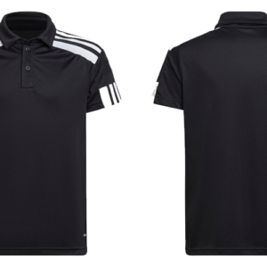Black Sports Polo Shirt