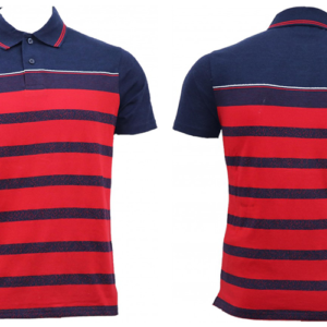Red Blue Sports Polo Shirt