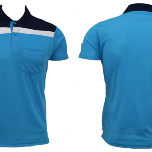 sky blue Sports Polo Shirt