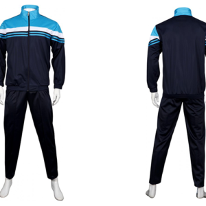 Black-Blue Track Suit