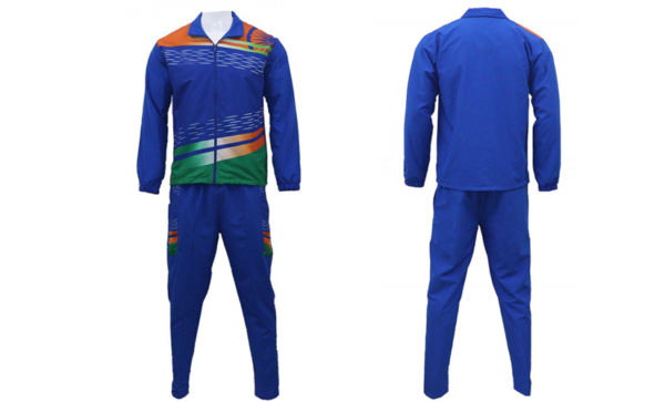 Blue Track Suit