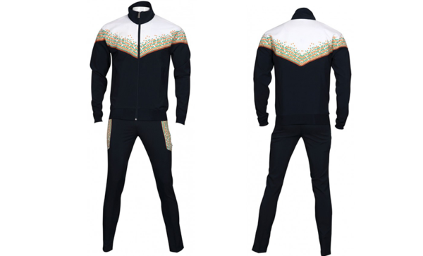 Black-white Track Suit