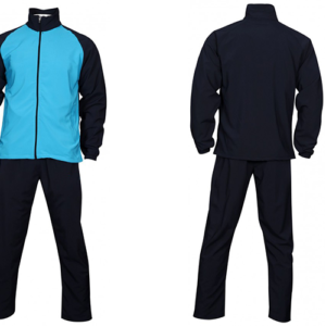 Sky-Blue Track Suit