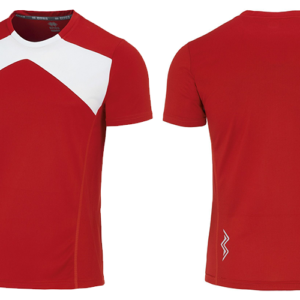 Red-White Sports T Shirt