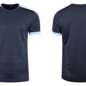 Blue Border Sports T Shirt
