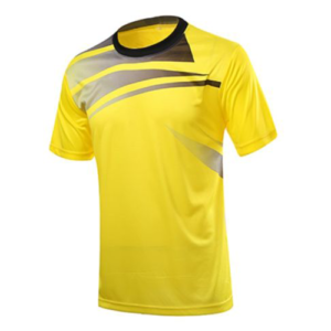 Yellow Sports T Shirt