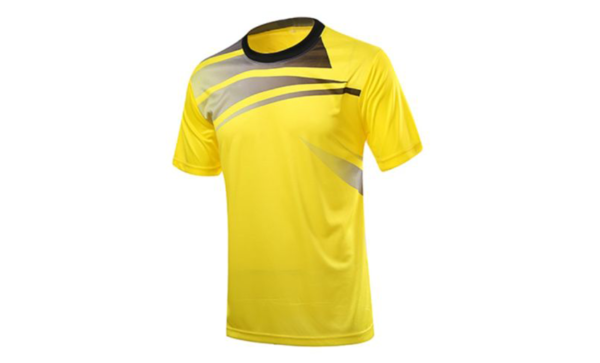 Yellow Sports T Shirt