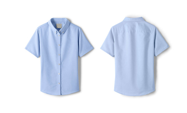 Off Blue Dress Shirt