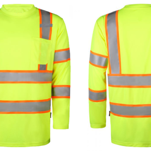 Green Reflector Hi-Viz Full Sleeve Shirt