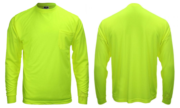 Green Hi-Viz Full Sleeve Shirt