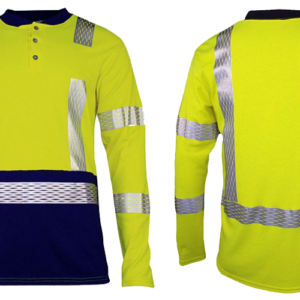 Yellow-Black Hi-Viz Full Sleeve Shirt