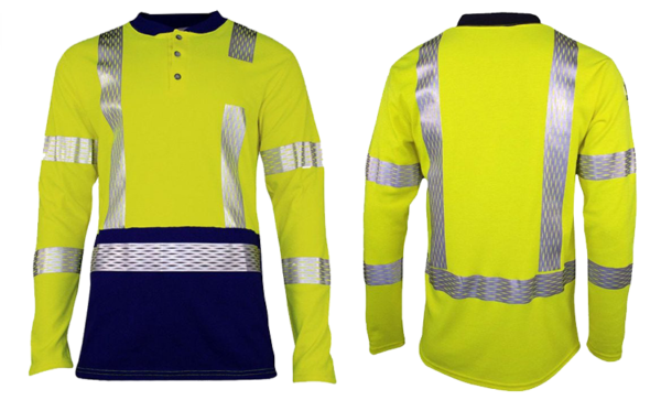 Yellow-Black Hi-Viz Full Sleeve Shirt