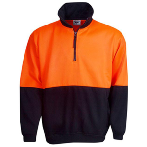 Orange Black Jumper