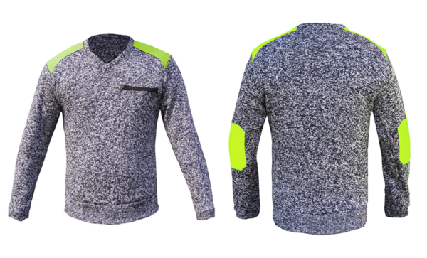 Gray Green Jumper