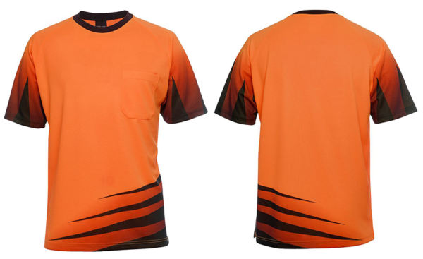 Hi Wiz Orange-Black T Shirt
