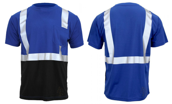 Hi Wiz Blue-Reflector T Shirt