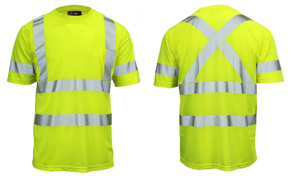 Hi Wiz Green-Reflector T Shirt