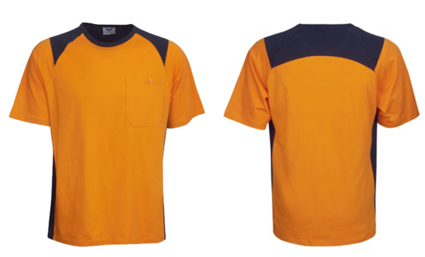 Hi Wiz Black Orange T Shirt