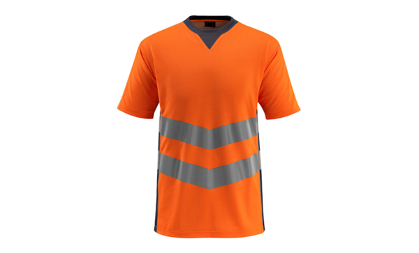 Hi Wiz Orange V Black T Shirt