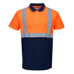 orange-black Polo Shirt
