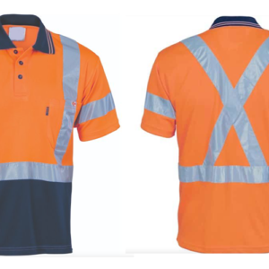 lite-grey-orange Polo Shirt