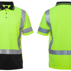 parrat-Green-grey Polo Shirt