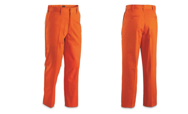 Orange Hi Wiz Pant